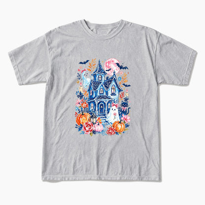 Haunted House Halloween T Shirts