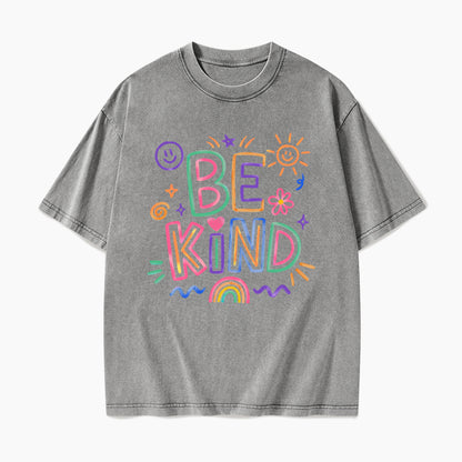 Be Kind Colors Washed Tees