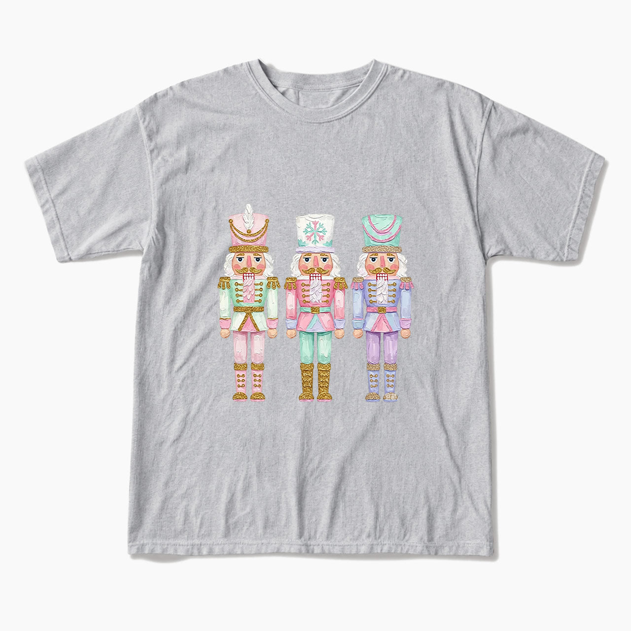 Pastel Soldier Christmas T Shirts