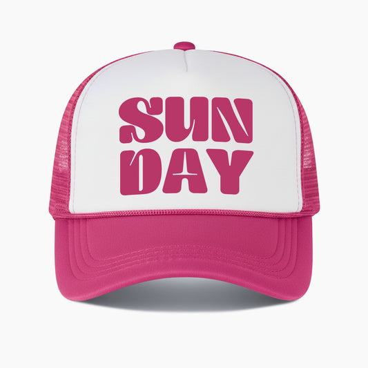 Sunday Colorblock Trucker Hat