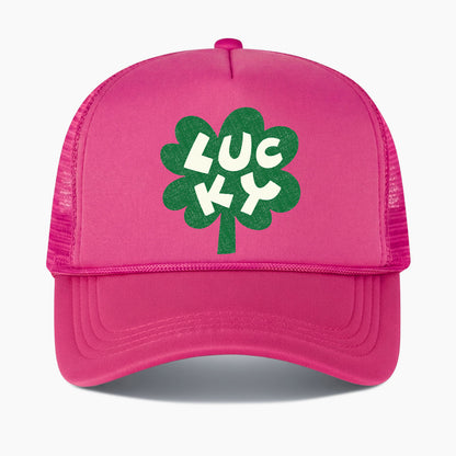 Lucky Clover Trucker Hat