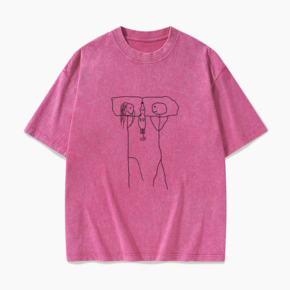 Puppy Between Us Washed Tees