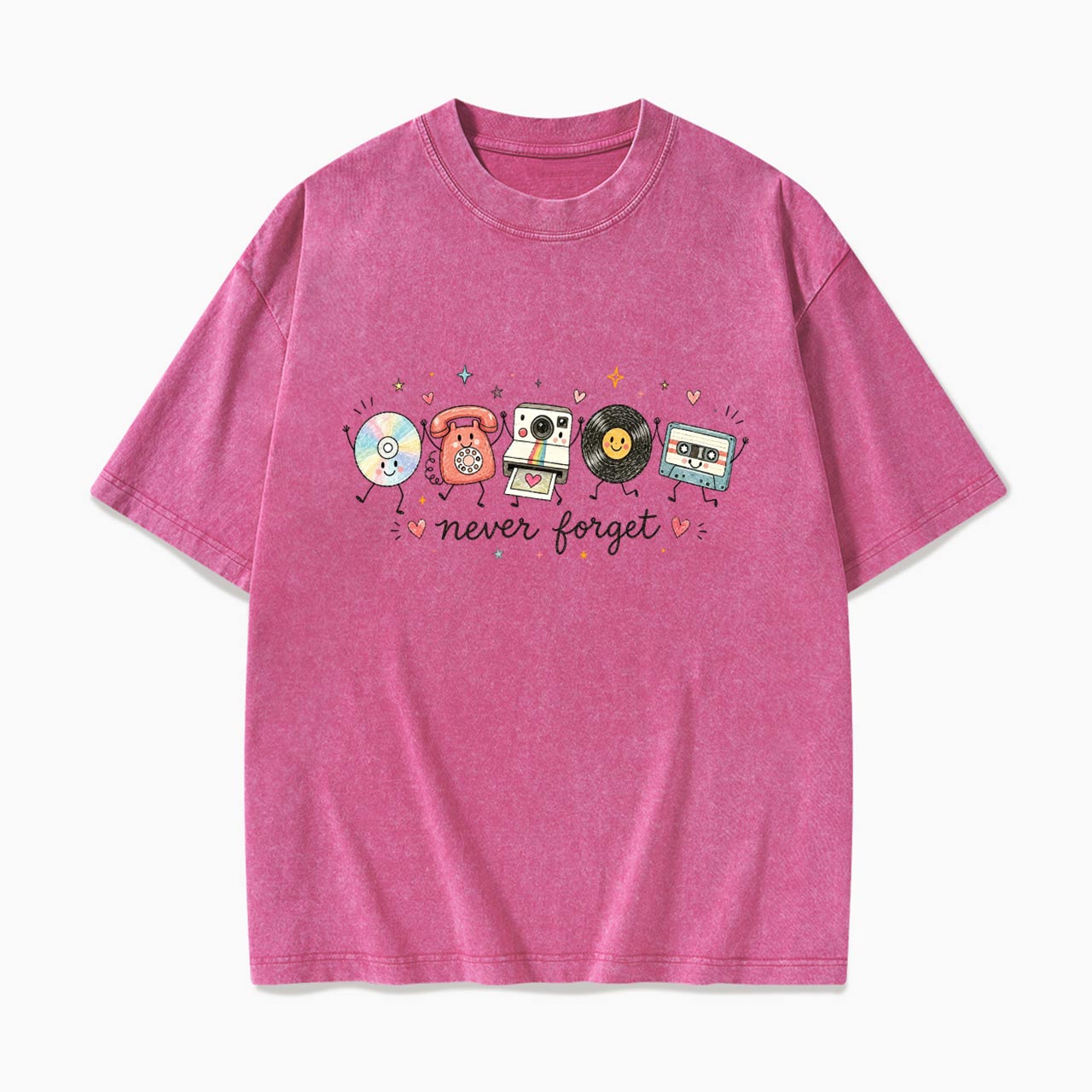 Never Forget Washed Tees