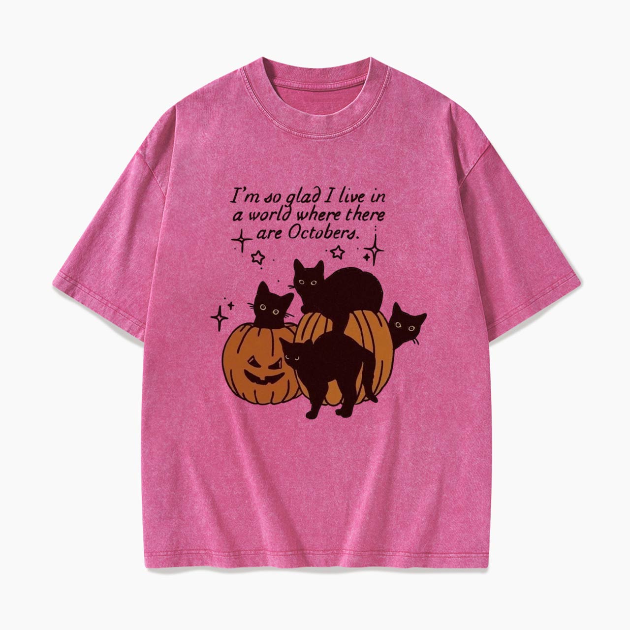 I am so glad I live in a world where there are Octobers Washed Tees