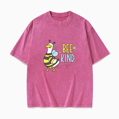 Bee Kind Goose Washed Tees