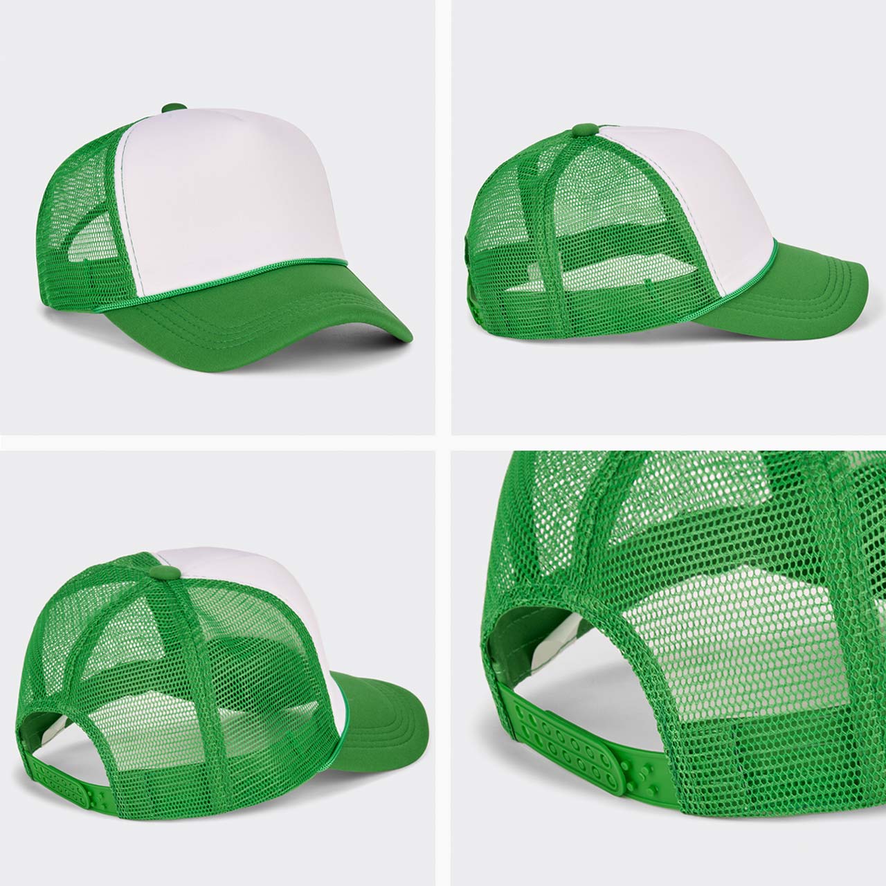 Colorful Fish Colorblock Trucker Hat