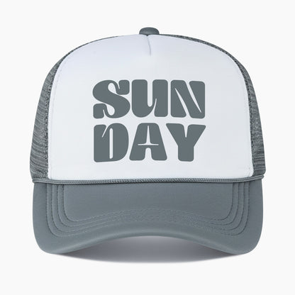 Sunday Colorblock Trucker Hat