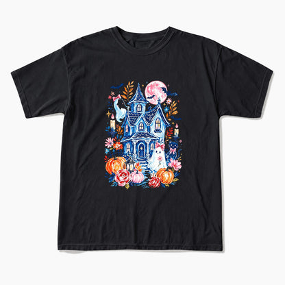 Haunted House Halloween T Shirts