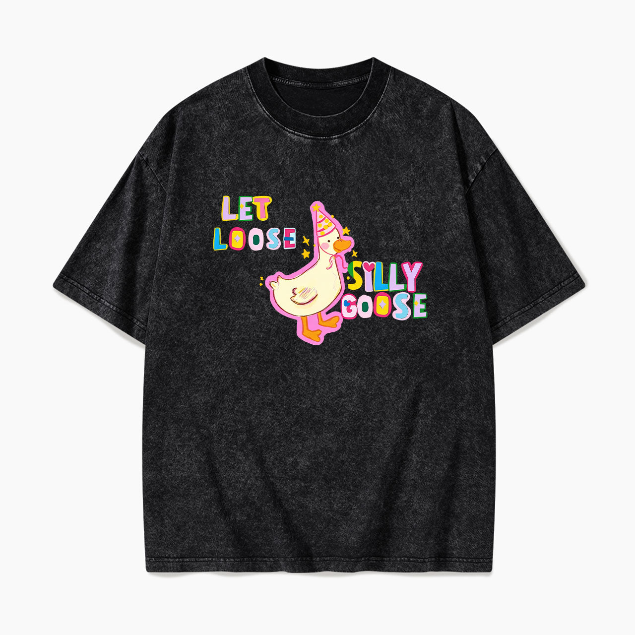 Let Loose Silly Goose Washed Tees