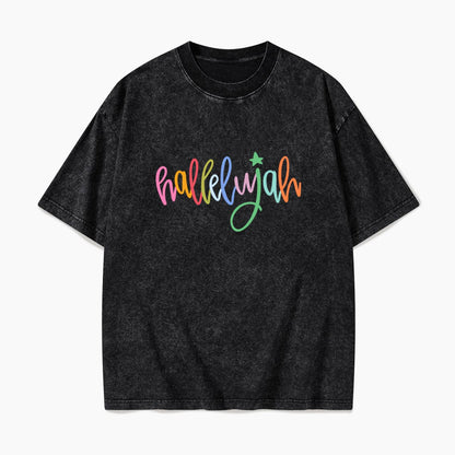 Hallelujah Washed Tees