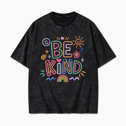 Be Kind Colors Washed Tees