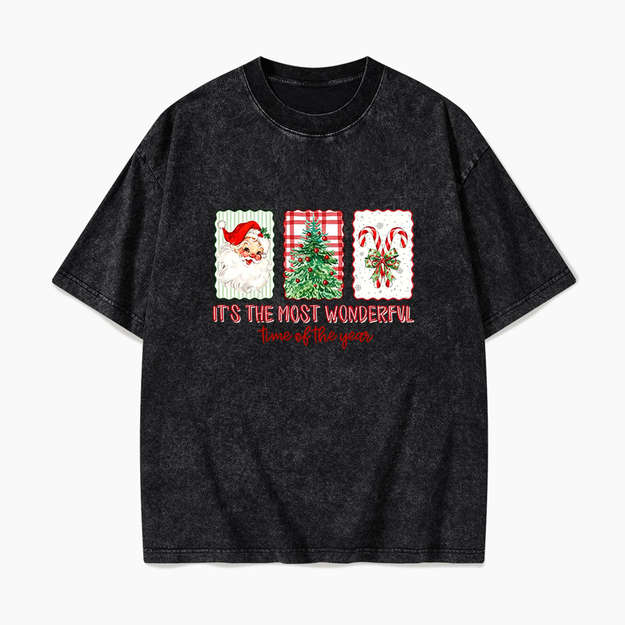 It is the most Wonderful Time of the Year Christmas Washed Tees