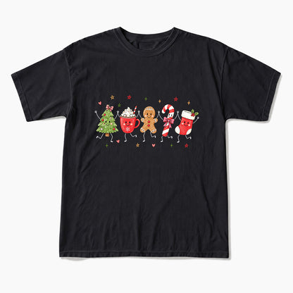 Cute Stick Figure Christmas T Shirts