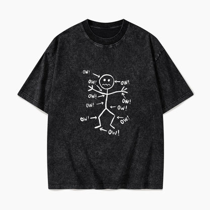 OW Relatable Pain Washed Tees