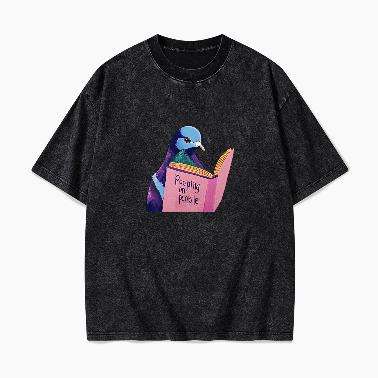 Pooping on People Washed Tees