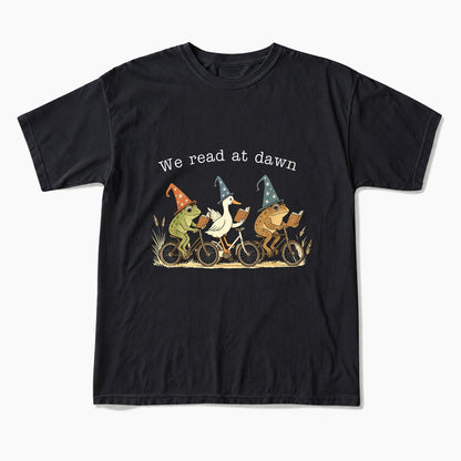 We Read at Dawn T Shirts