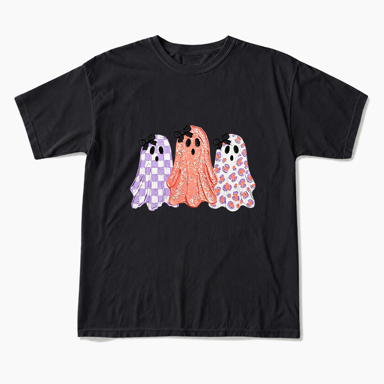 Pastel Ghost Trio Halloween T Shirts