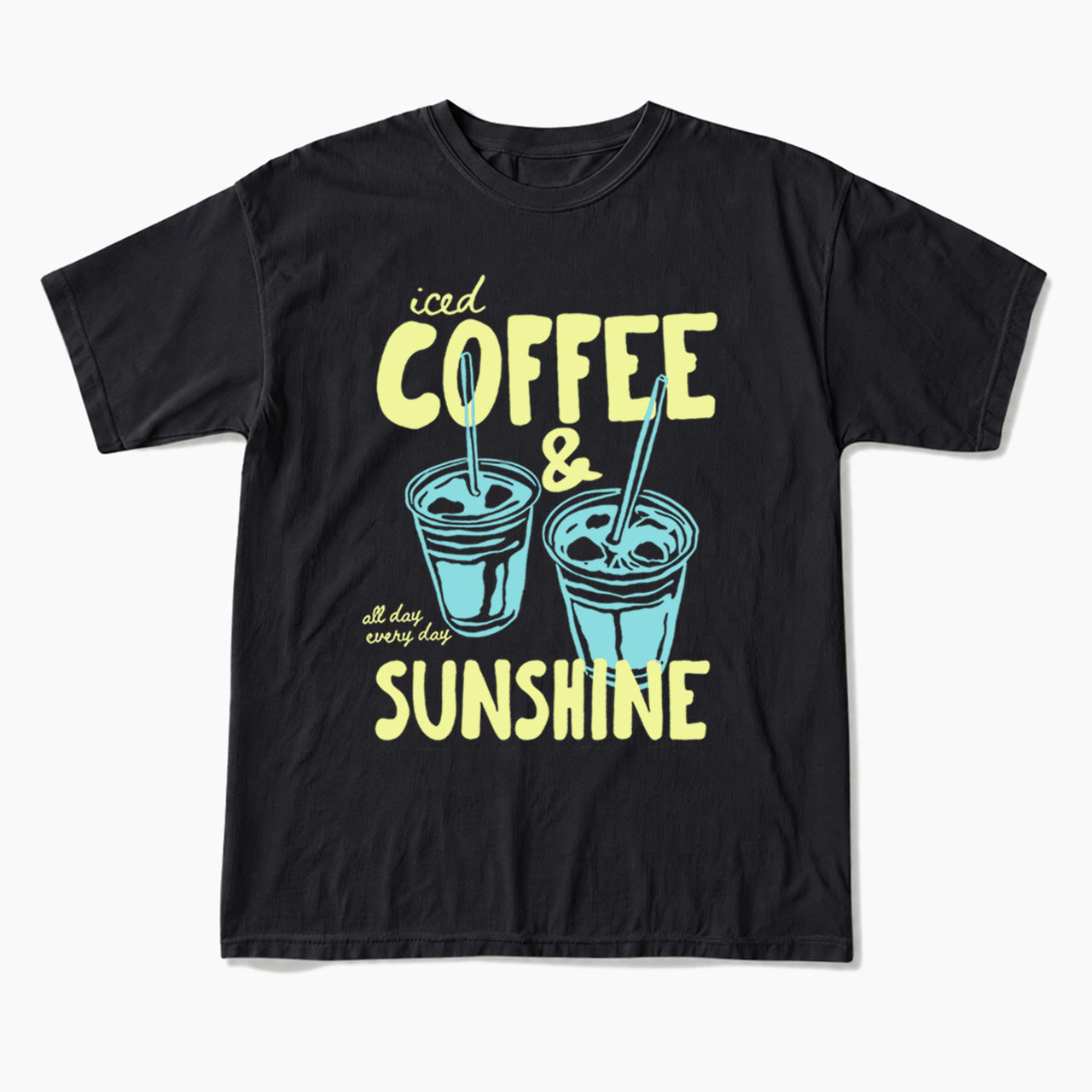 Iced Coffee and Sunshine T Shirts