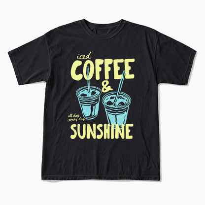 Iced Coffee and Sunshine T Shirts