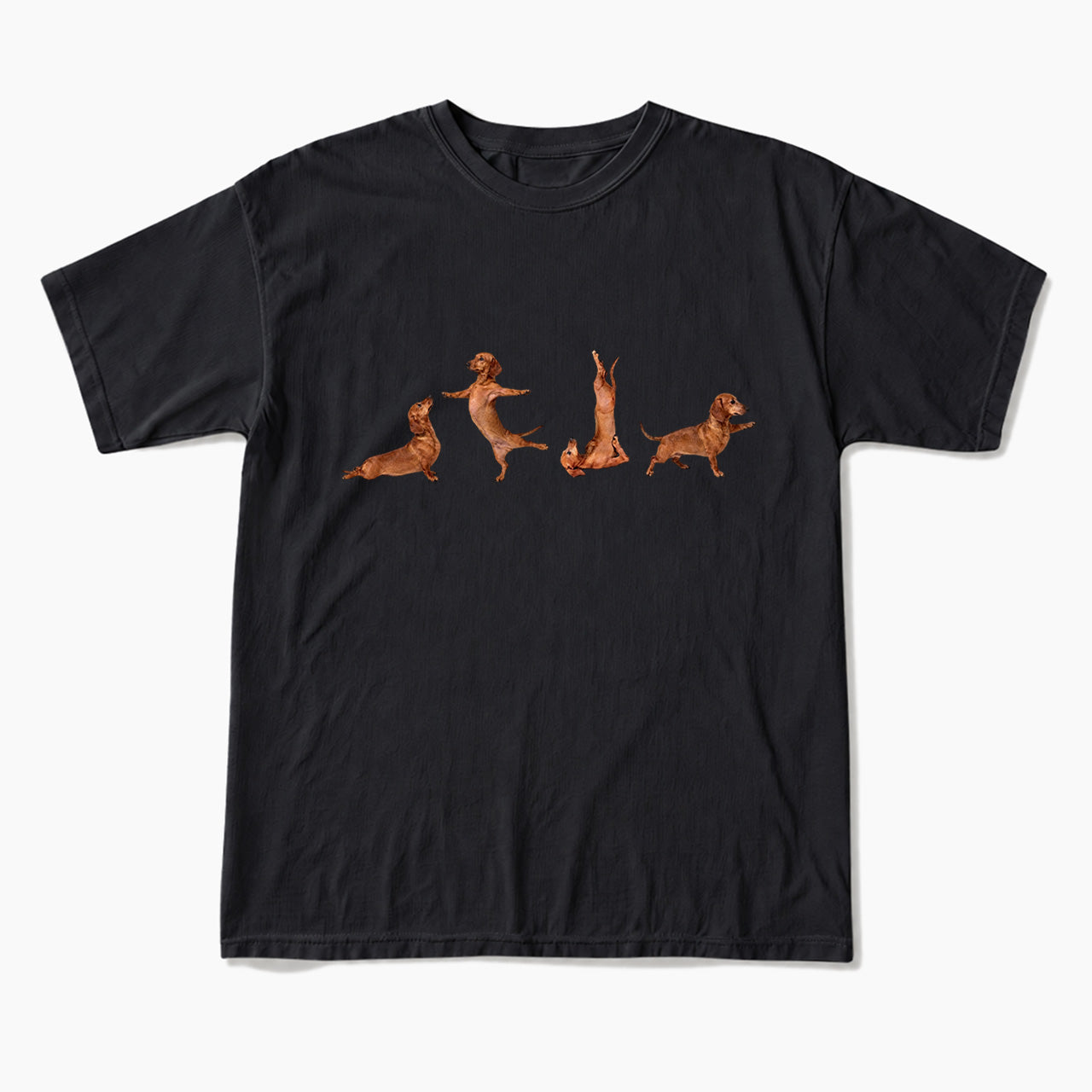Yoga Dachshunds T Shirts