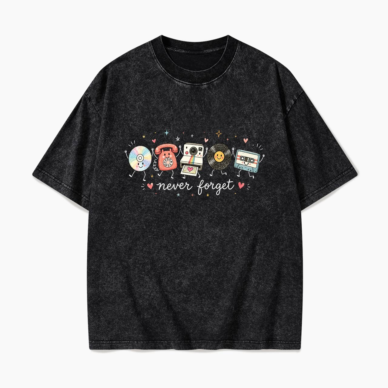 Never Forget Washed Tees