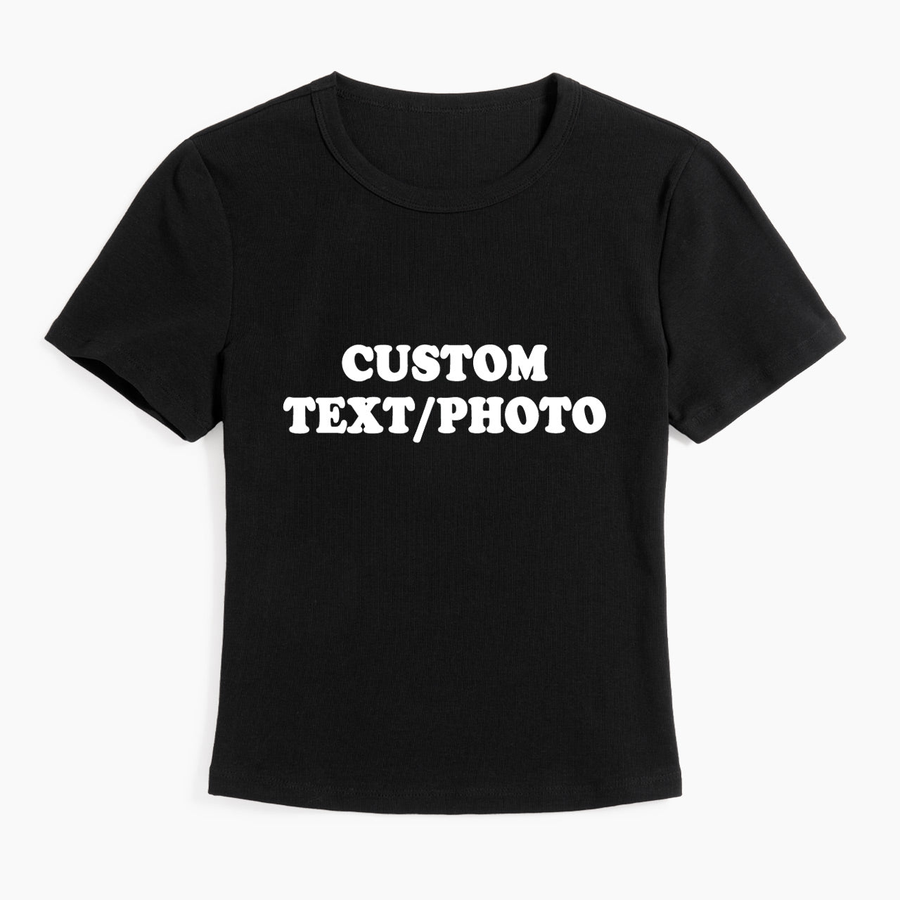Custom Personalized Text Photo Baby Tee Jellypine