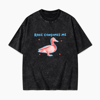 Rage Consumes Me Washed Tees