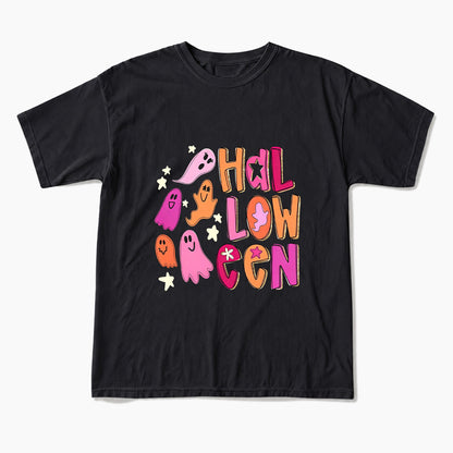Ghost Doodle Halloween T Shirts