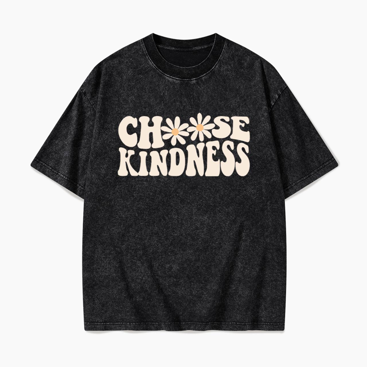 Choose Kindness Daisy Washed Tees