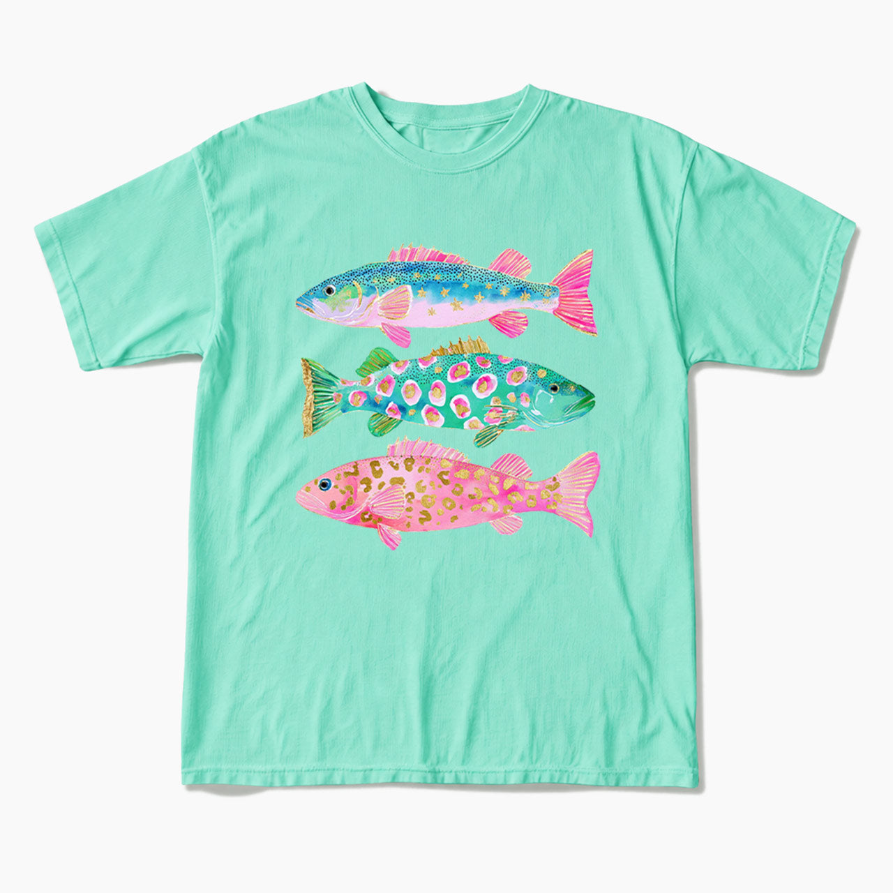 Colorful Fish T Shirts