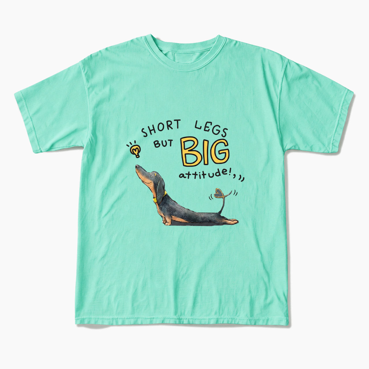 Short Legs But Big Attitude Wiener Dog T Shirts