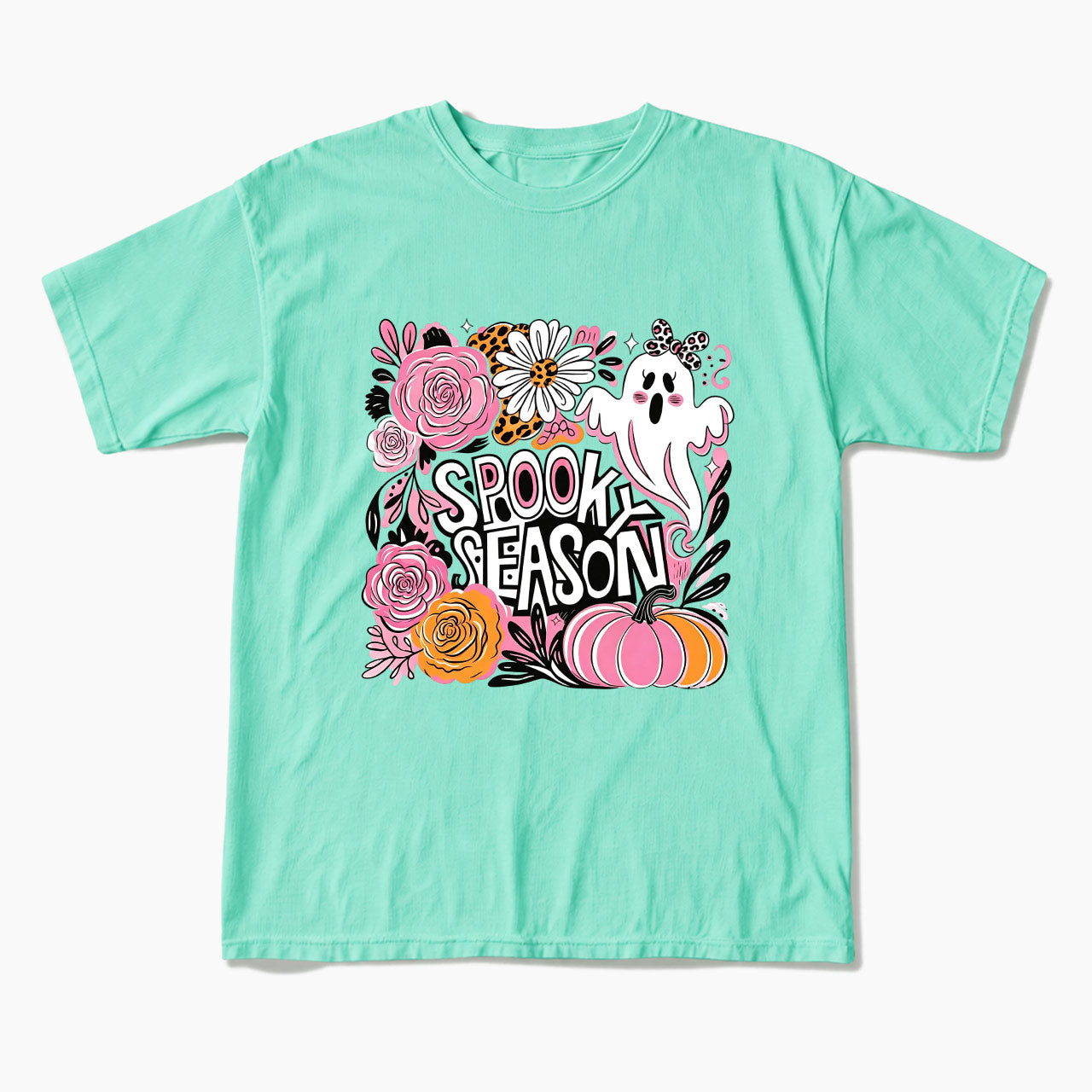 Pastel Ghost Spooky Season Halloween T Shirts