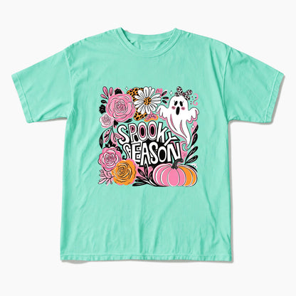 Pastel Ghost Spooky Season Halloween T Shirts