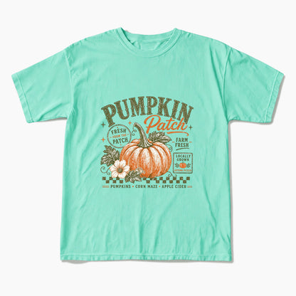 Retro Pumpkin Patch Halloween T Shirts