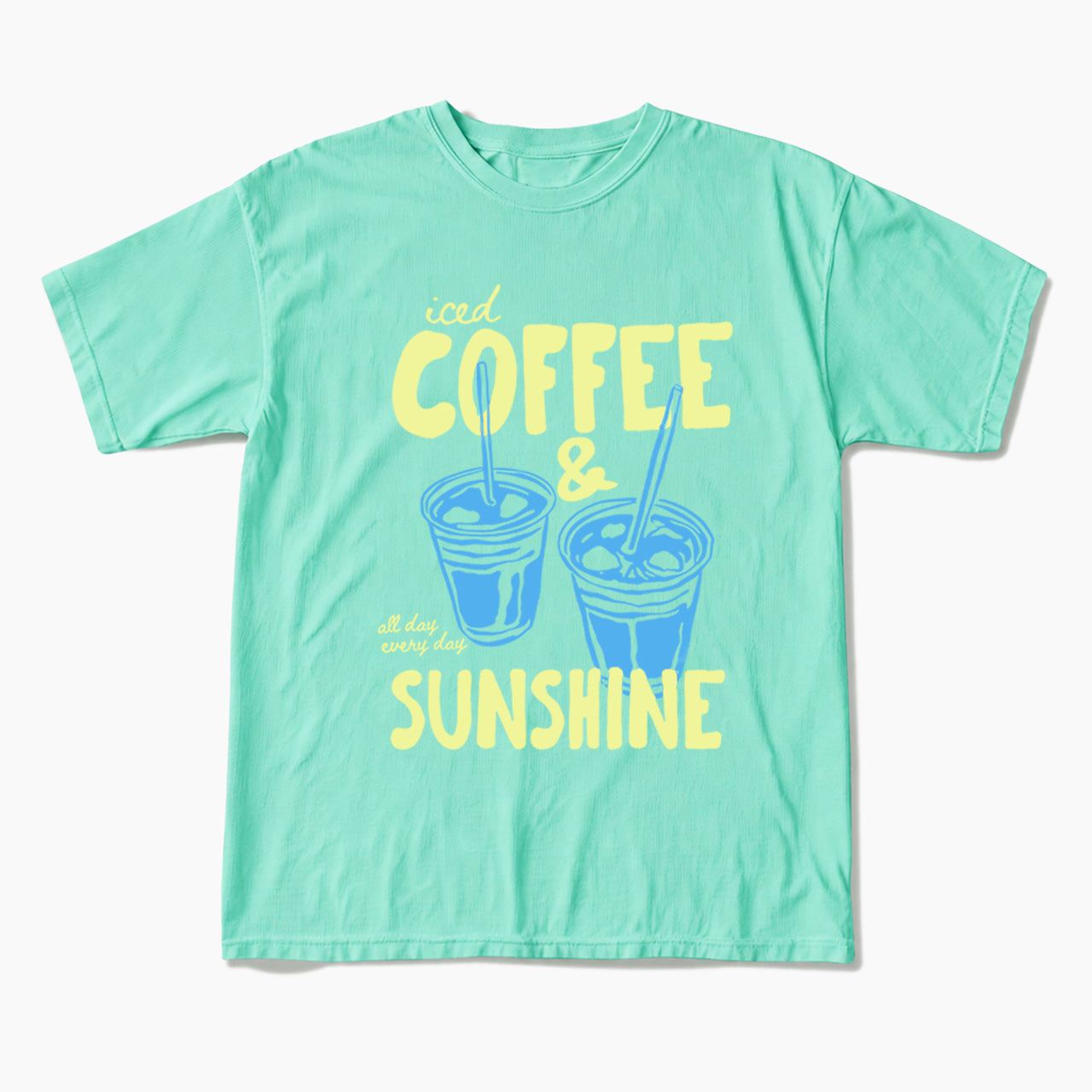 Iced Coffee and Sunshine T Shirts