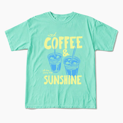 Iced Coffee and Sunshine T Shirts