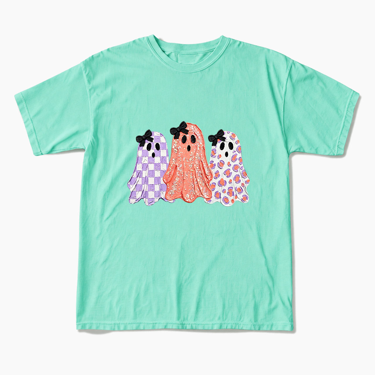 Pastel Ghost Trio Halloween T Shirts