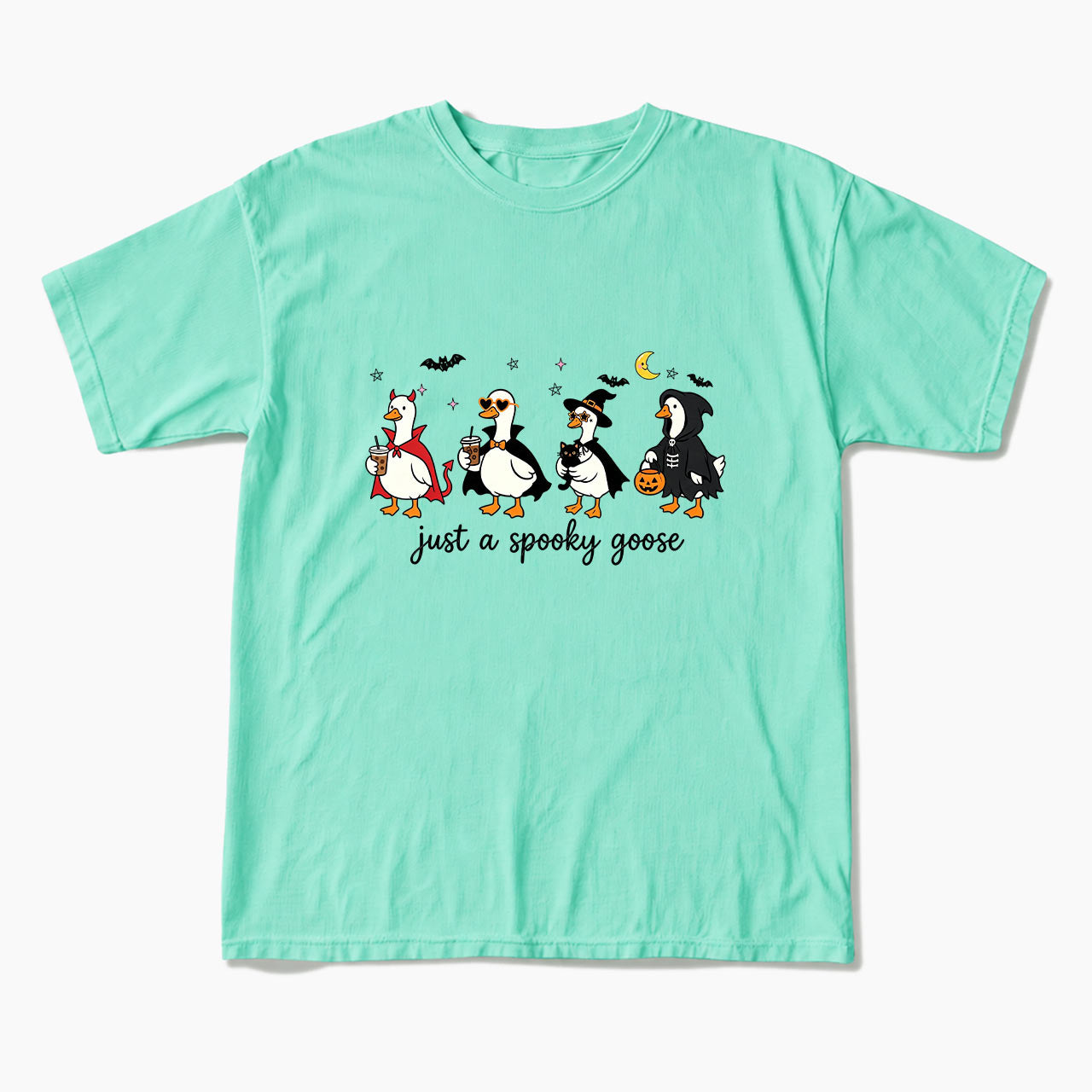 Just a Spooky Goose Halloween T Shirts