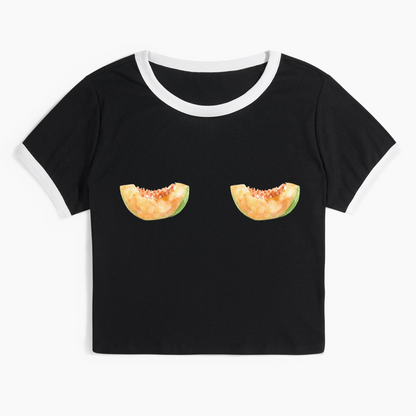 Sweet Melon Mood Ringer Tee