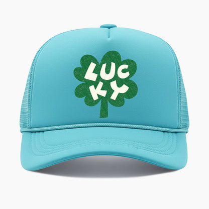 Lucky Clover Trucker Hat