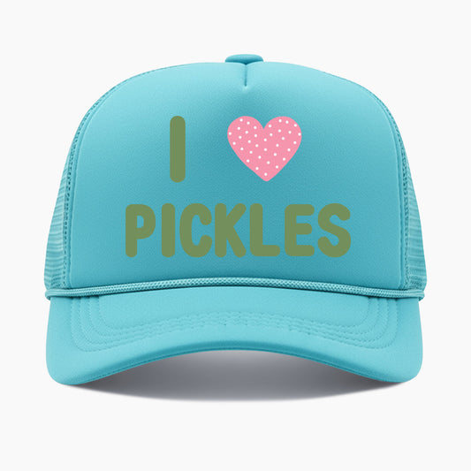 I Love Pickles Trucker Hat