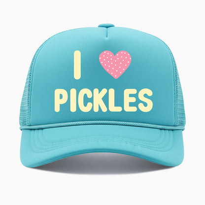 I Love Pickles Trucker Hat