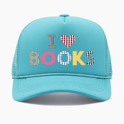 I Love Books Trucker Hat