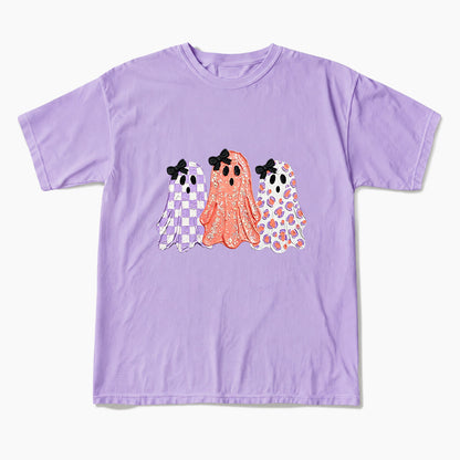 Pastel Ghost Trio Halloween T Shirts