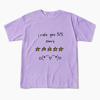 I Rate You 5 of 5 Stars T Shirts