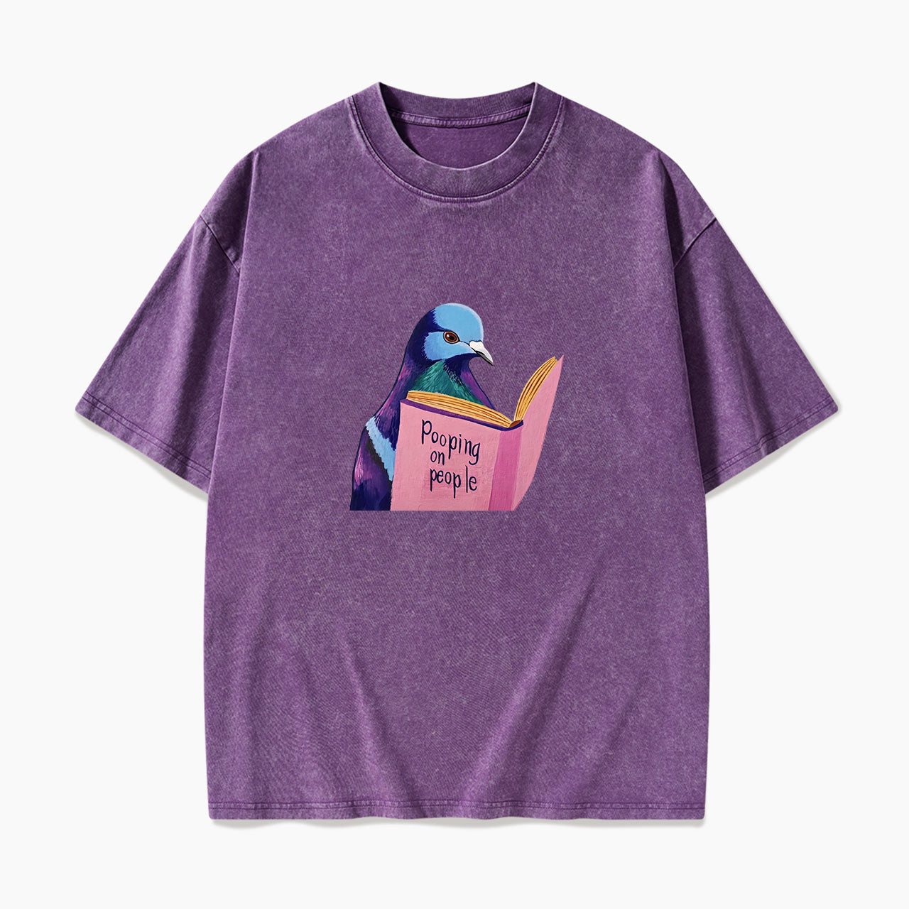 Pooping on People Washed Tees