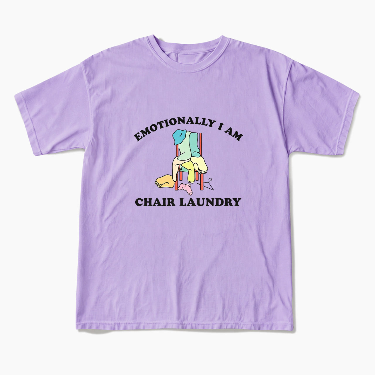 Emotionally I Am Chair Laundry T Shirts