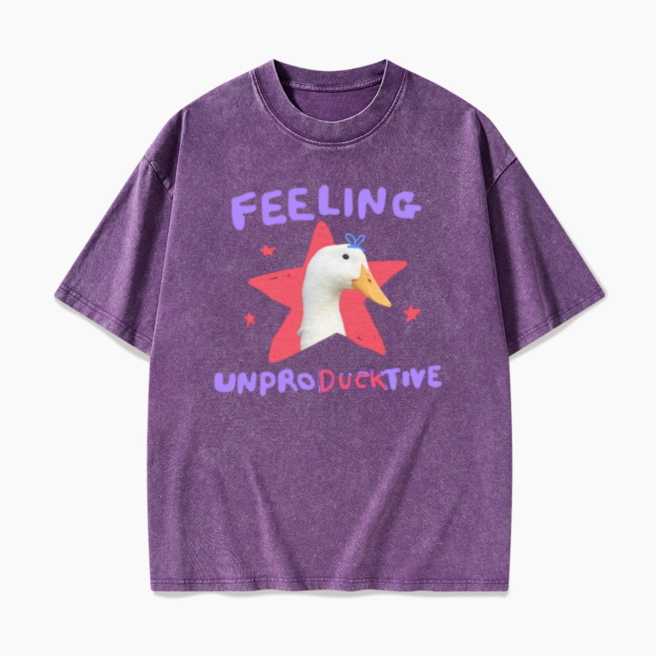 Feeling Unproducktive Washed Tees