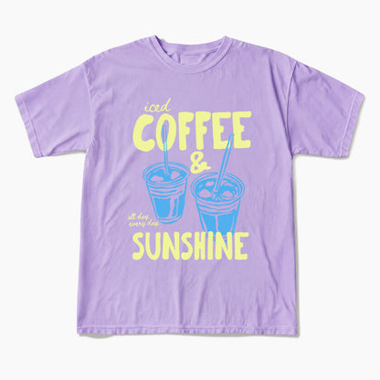 Iced Coffee and Sunshine T Shirts
