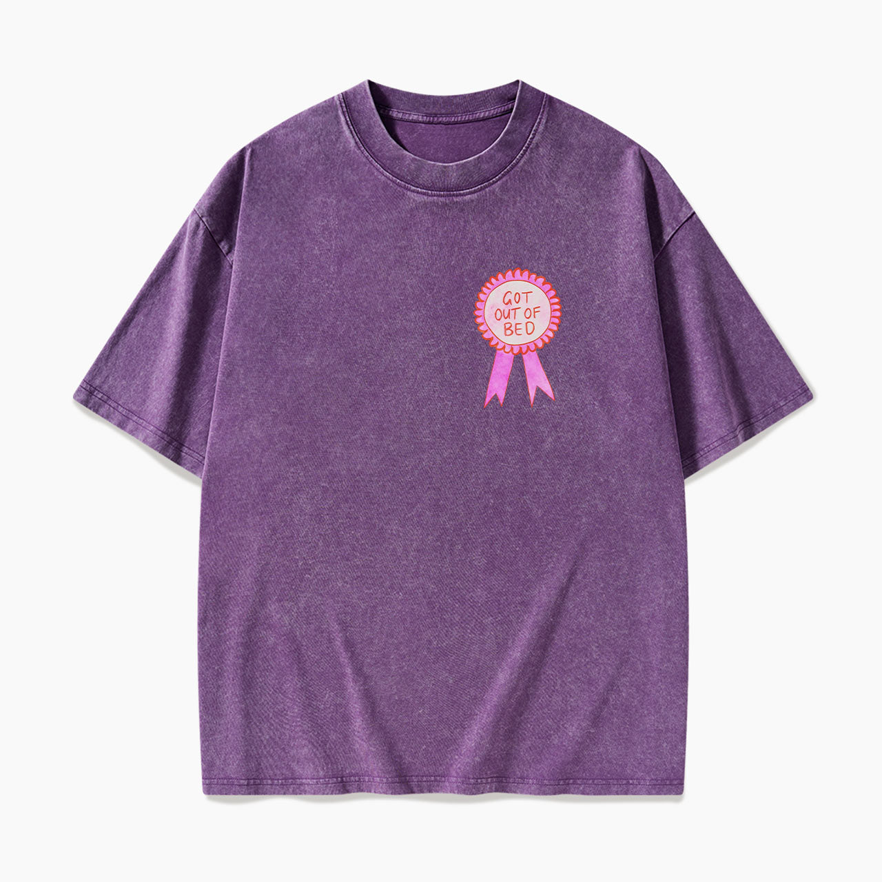 Got Out of Bed Washed Tees